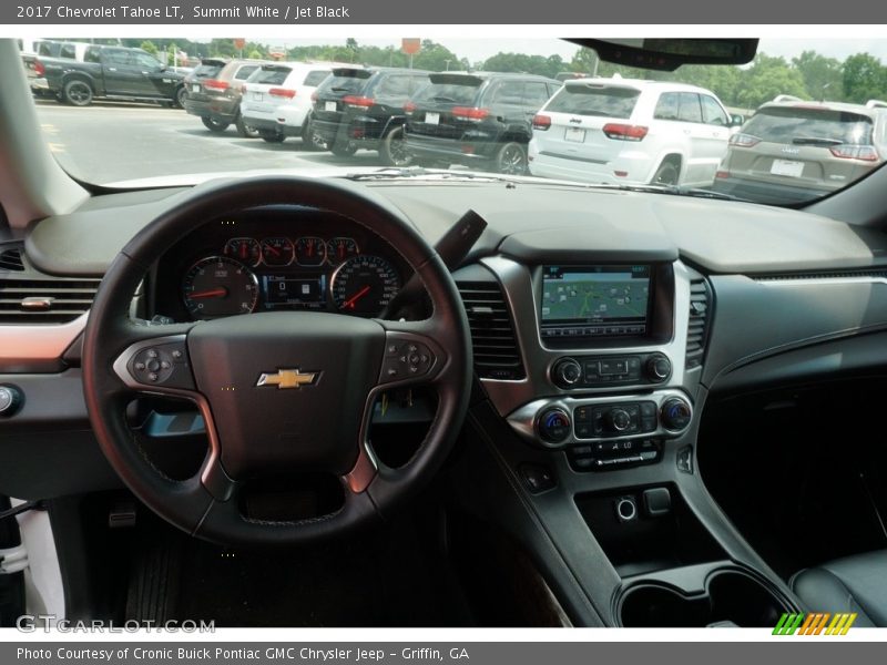 Summit White / Jet Black 2017 Chevrolet Tahoe LT