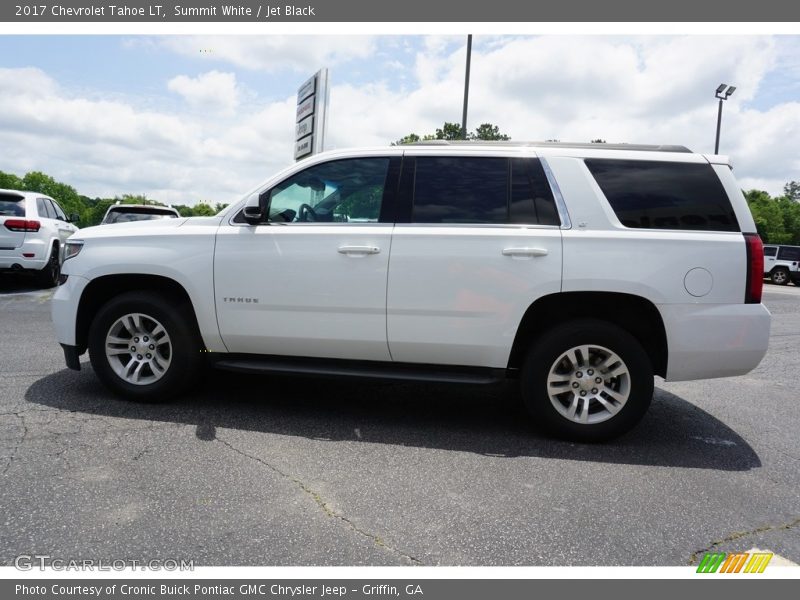 Summit White / Jet Black 2017 Chevrolet Tahoe LT