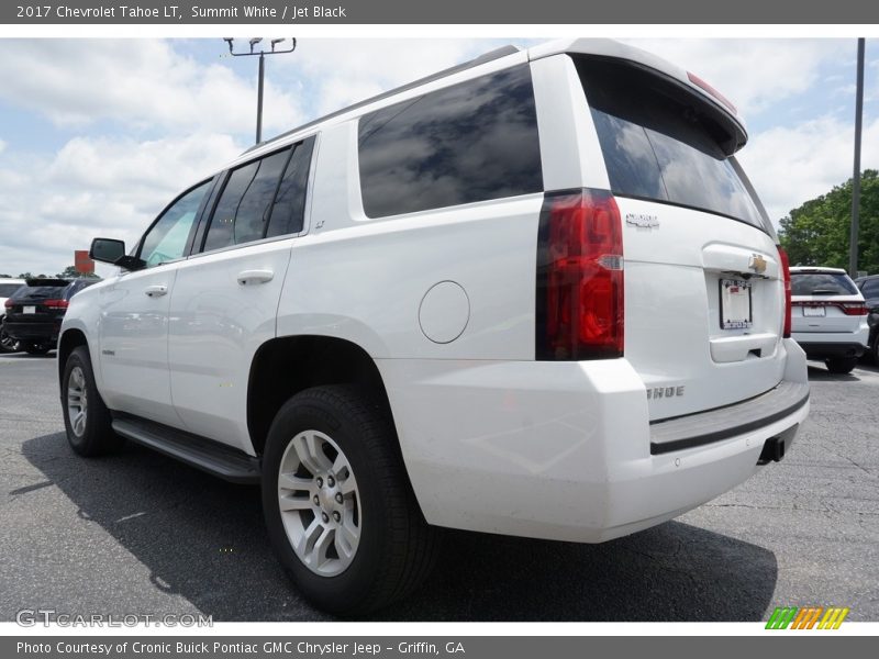 Summit White / Jet Black 2017 Chevrolet Tahoe LT