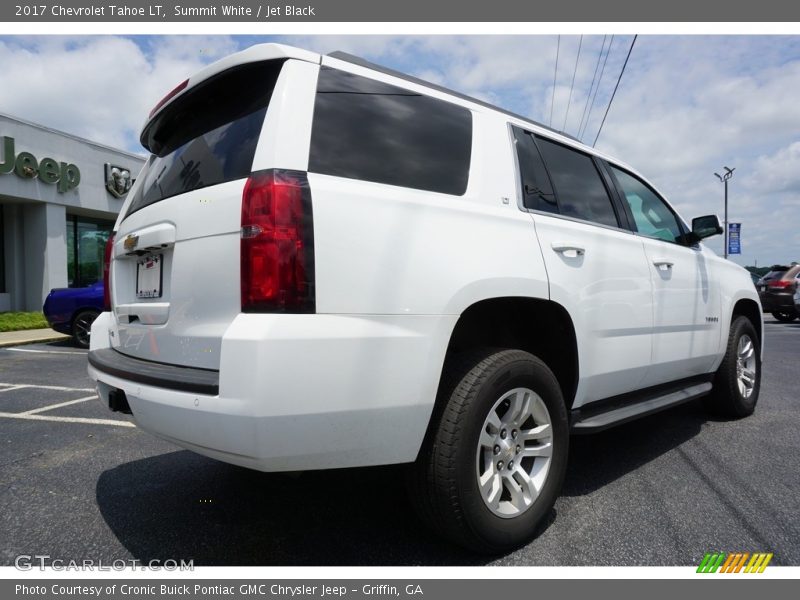 Summit White / Jet Black 2017 Chevrolet Tahoe LT