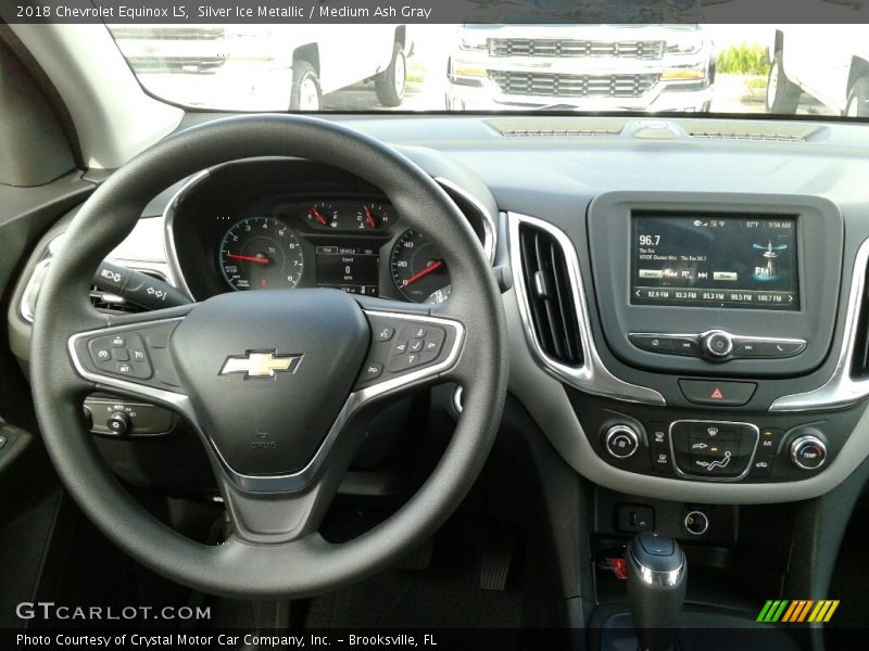 Silver Ice Metallic / Medium Ash Gray 2018 Chevrolet Equinox LS