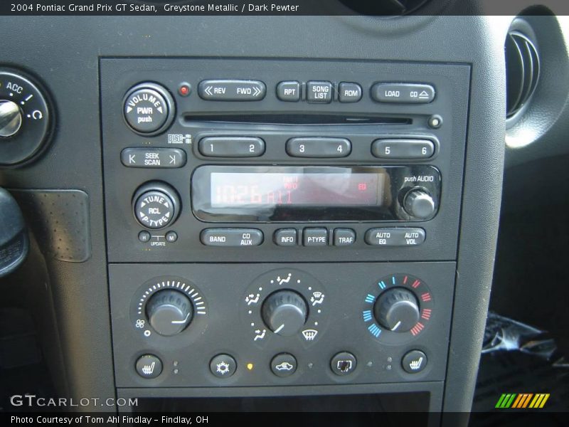 Greystone Metallic / Dark Pewter 2004 Pontiac Grand Prix GT Sedan