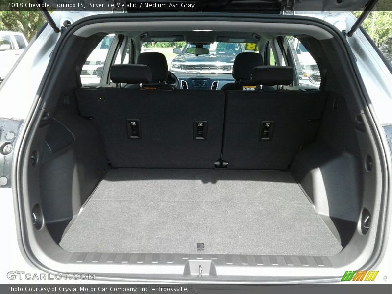 Silver Ice Metallic / Medium Ash Gray 2018 Chevrolet Equinox LS