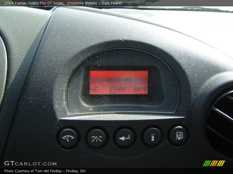 Greystone Metallic / Dark Pewter 2004 Pontiac Grand Prix GT Sedan