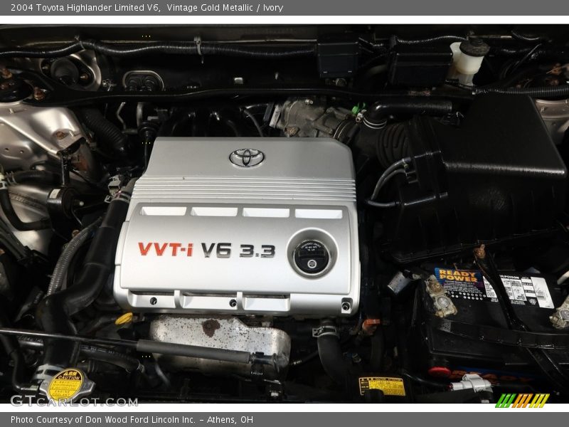 Vintage Gold Metallic / Ivory 2004 Toyota Highlander Limited V6
