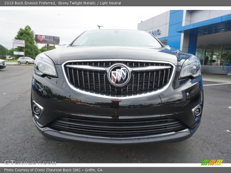 Ebony Twilight Metallic / Light Neutral 2019 Buick Envision Preferred