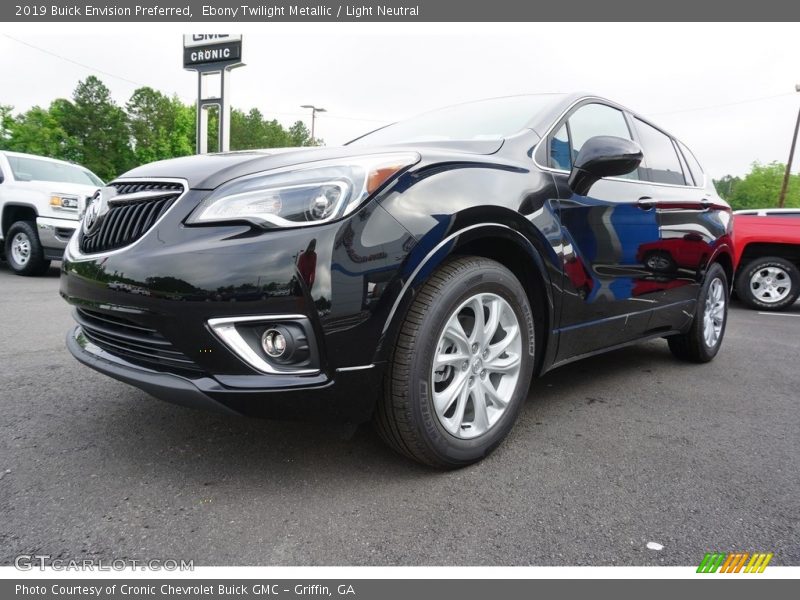 Ebony Twilight Metallic / Light Neutral 2019 Buick Envision Preferred