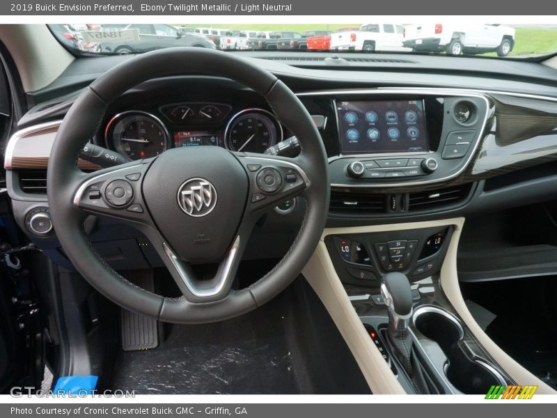 Ebony Twilight Metallic / Light Neutral 2019 Buick Envision Preferred