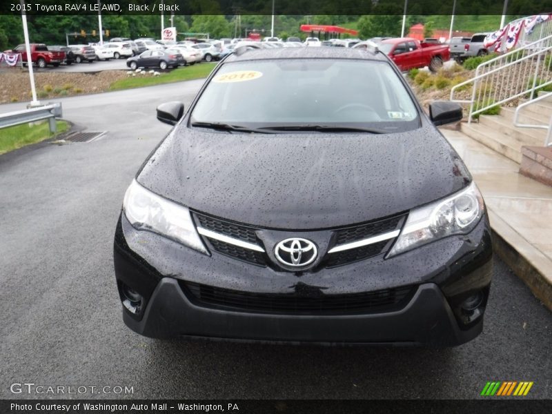 Black / Black 2015 Toyota RAV4 LE AWD