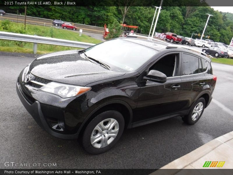 Black / Black 2015 Toyota RAV4 LE AWD