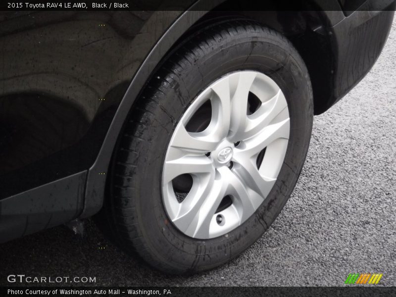 Black / Black 2015 Toyota RAV4 LE AWD