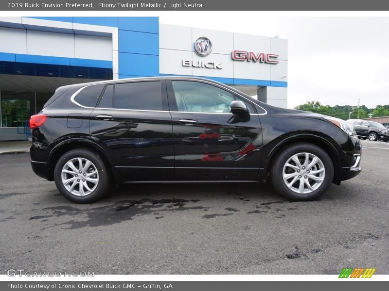 Ebony Twilight Metallic / Light Neutral 2019 Buick Envision Preferred