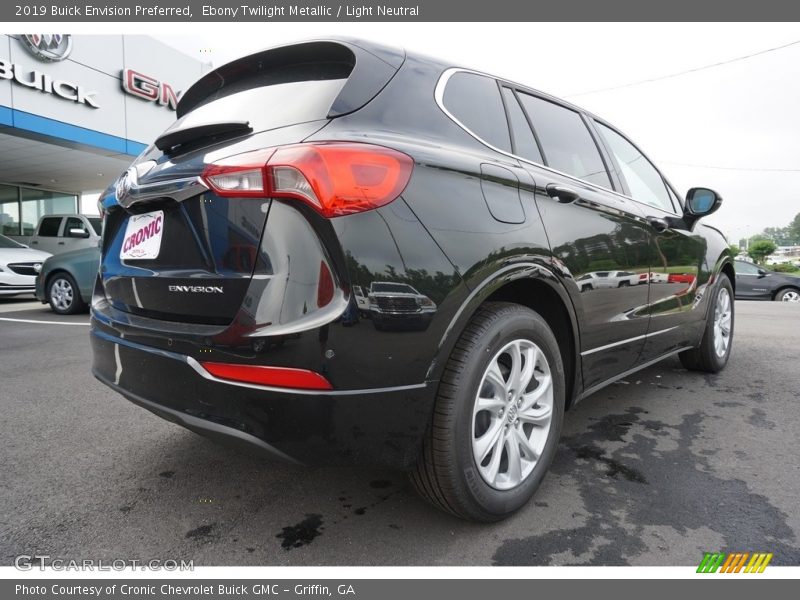 Ebony Twilight Metallic / Light Neutral 2019 Buick Envision Preferred