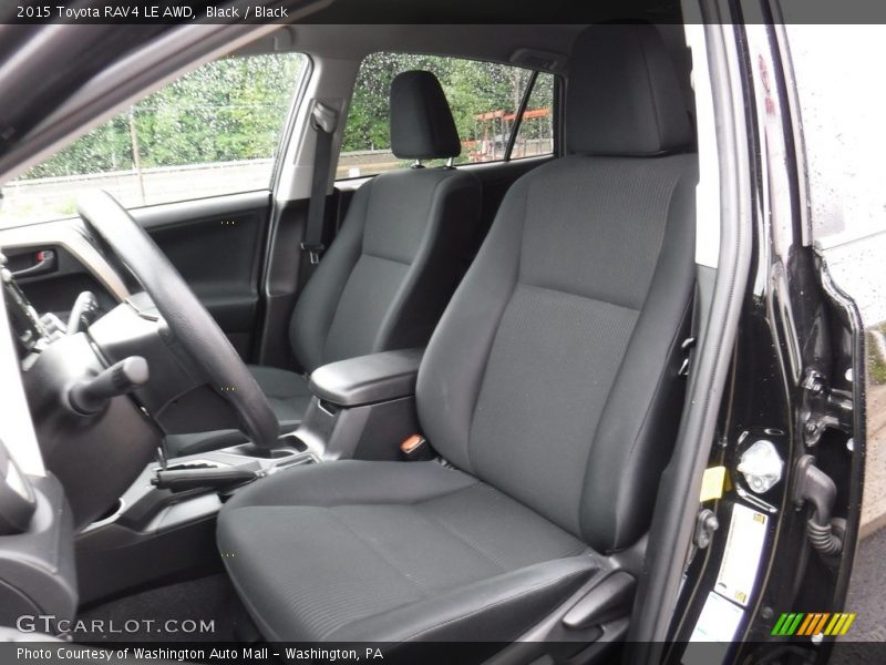 Black / Black 2015 Toyota RAV4 LE AWD