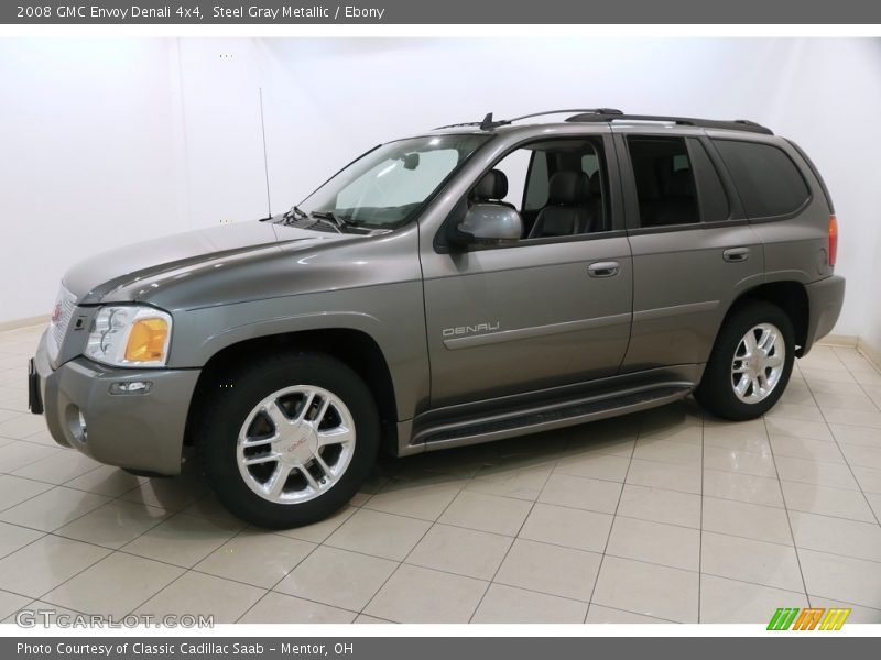 Steel Gray Metallic / Ebony 2008 GMC Envoy Denali 4x4