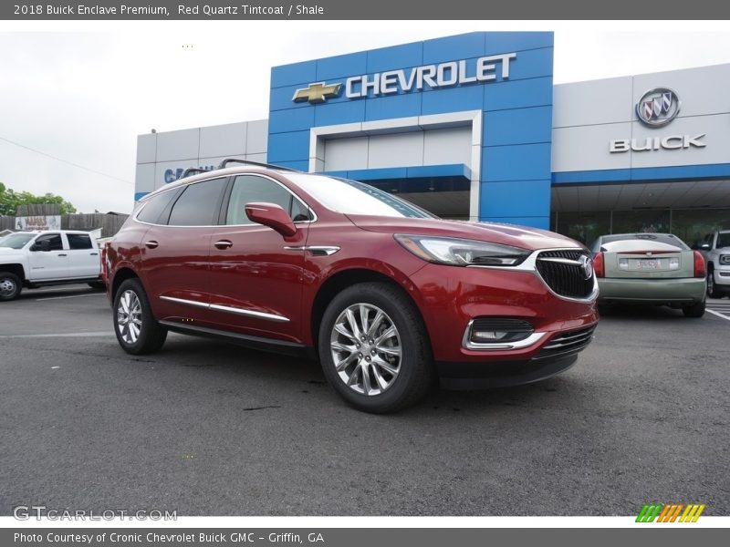 Red Quartz Tintcoat / Shale 2018 Buick Enclave Premium