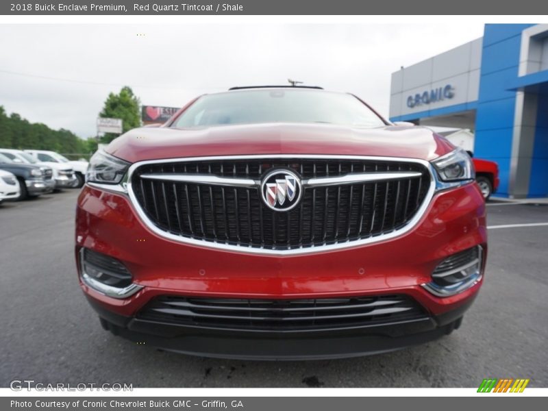 Red Quartz Tintcoat / Shale 2018 Buick Enclave Premium