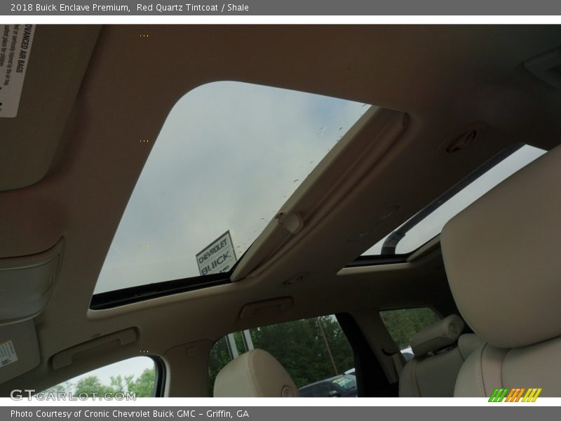 Red Quartz Tintcoat / Shale 2018 Buick Enclave Premium