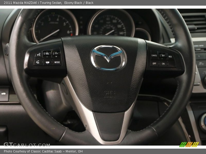 Ebony Black / Black 2011 Mazda MAZDA6 i Touring Sedan