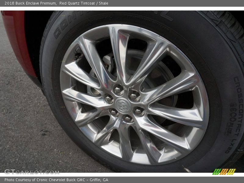 Red Quartz Tintcoat / Shale 2018 Buick Enclave Premium