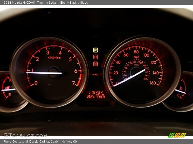 Ebony Black / Black 2011 Mazda MAZDA6 i Touring Sedan