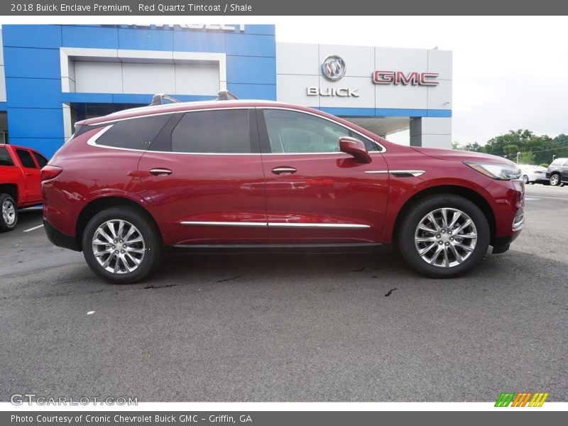 Red Quartz Tintcoat / Shale 2018 Buick Enclave Premium