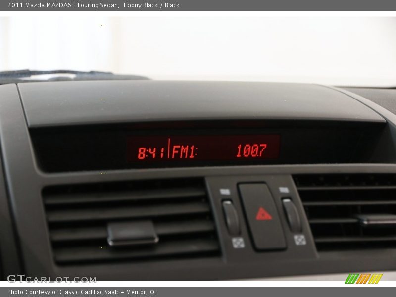 Ebony Black / Black 2011 Mazda MAZDA6 i Touring Sedan