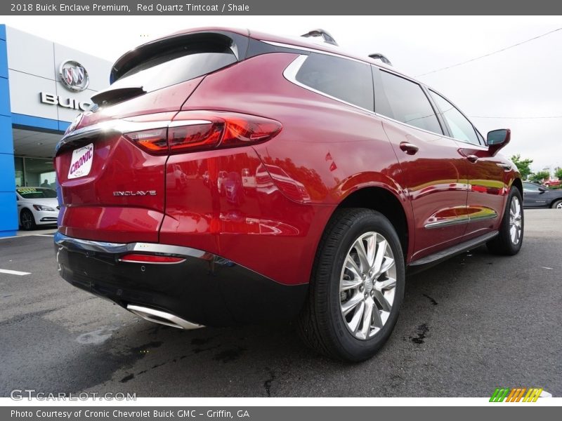 Red Quartz Tintcoat / Shale 2018 Buick Enclave Premium
