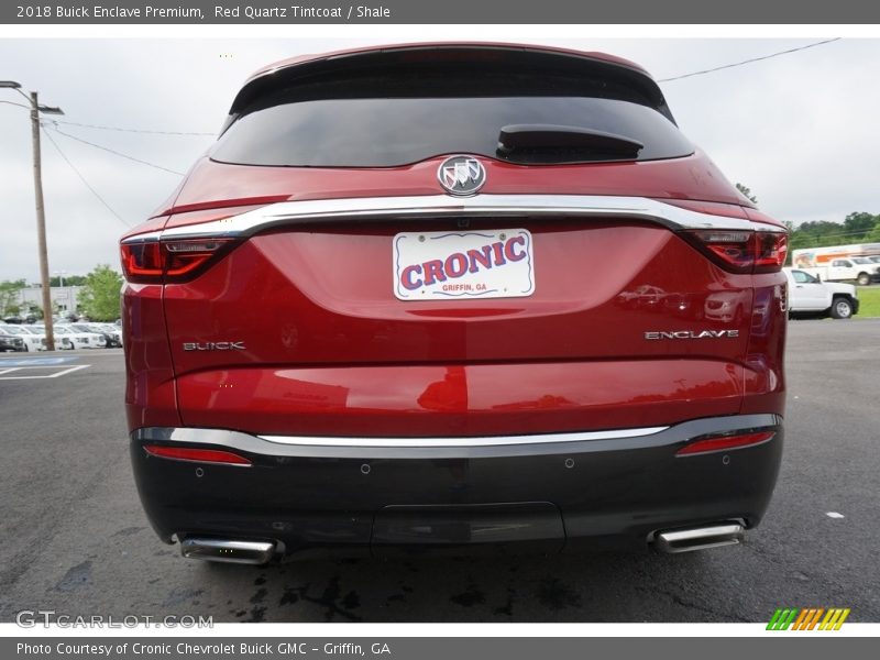Red Quartz Tintcoat / Shale 2018 Buick Enclave Premium