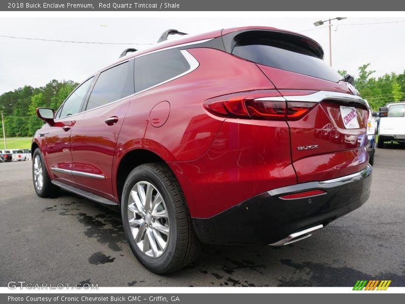 Red Quartz Tintcoat / Shale 2018 Buick Enclave Premium