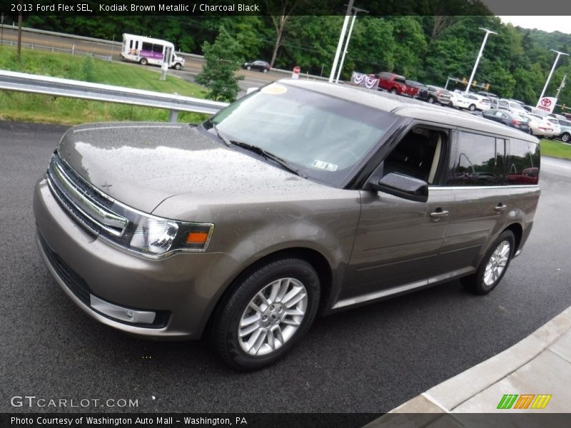 Kodiak Brown Metallic / Charcoal Black 2013 Ford Flex SEL