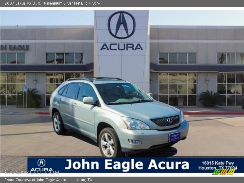 Millennium Silver Metallic / Ivory 2007 Lexus RX 350