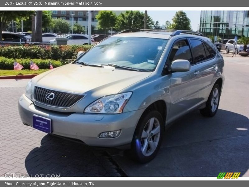 Millennium Silver Metallic / Ivory 2007 Lexus RX 350