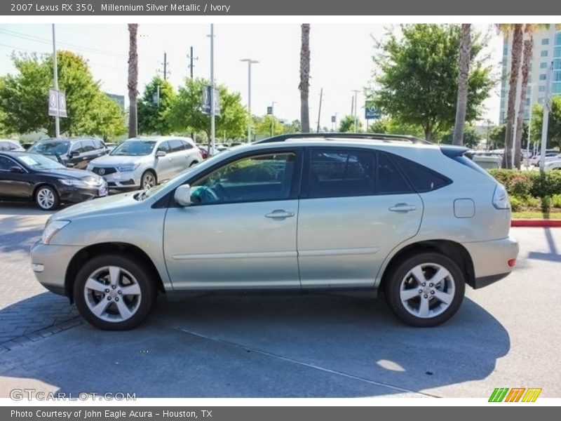 Millennium Silver Metallic / Ivory 2007 Lexus RX 350