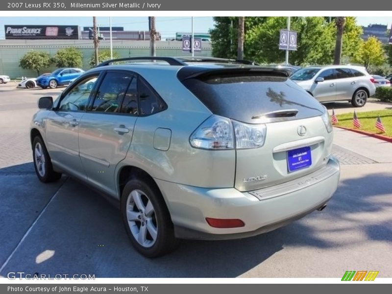 Millennium Silver Metallic / Ivory 2007 Lexus RX 350
