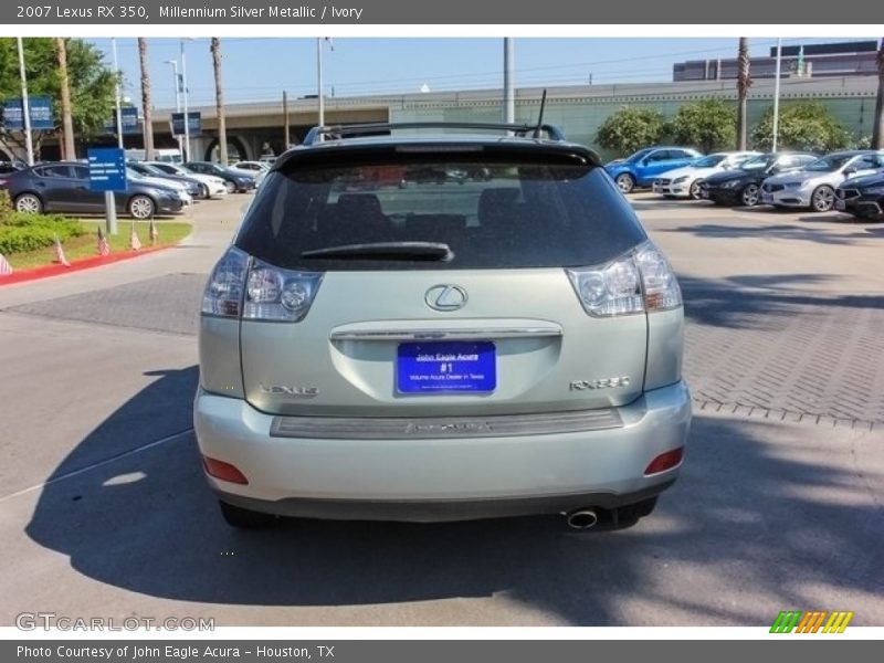 Millennium Silver Metallic / Ivory 2007 Lexus RX 350