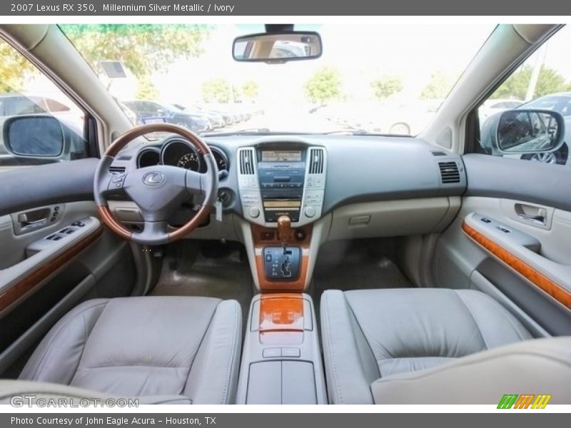 Millennium Silver Metallic / Ivory 2007 Lexus RX 350