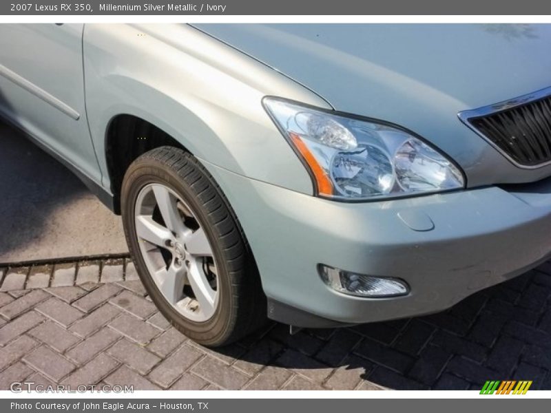 Millennium Silver Metallic / Ivory 2007 Lexus RX 350