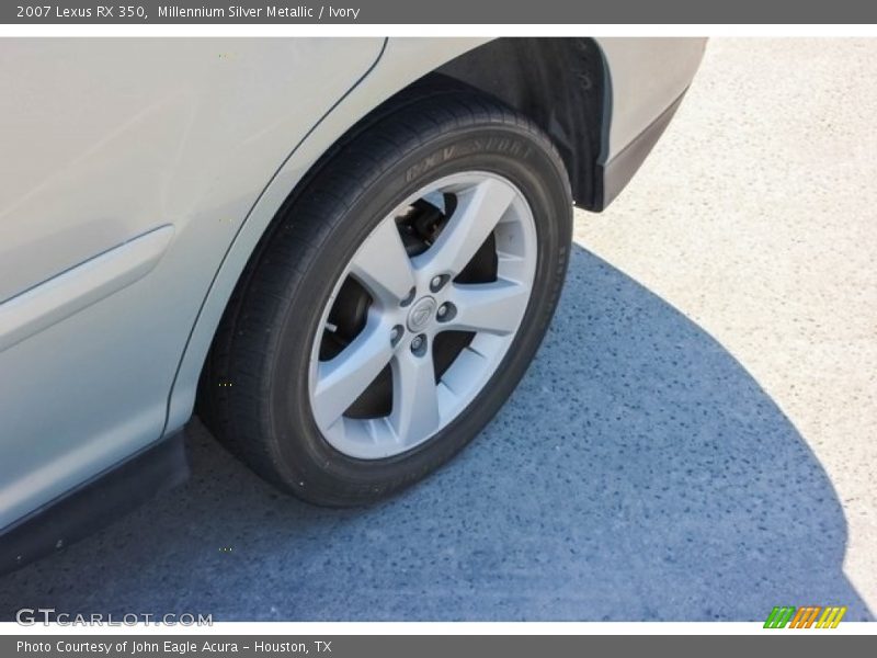 Millennium Silver Metallic / Ivory 2007 Lexus RX 350