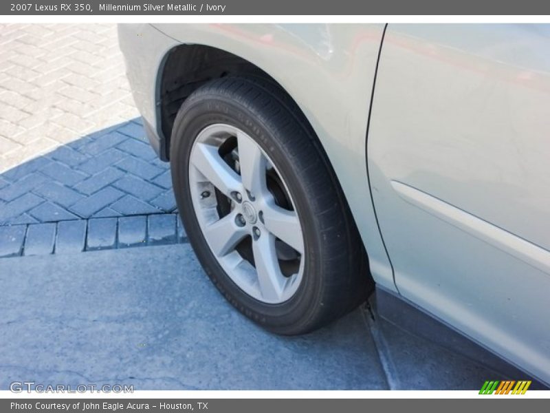 Millennium Silver Metallic / Ivory 2007 Lexus RX 350