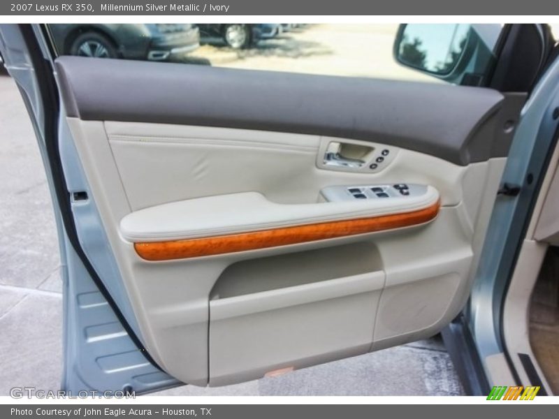 Millennium Silver Metallic / Ivory 2007 Lexus RX 350