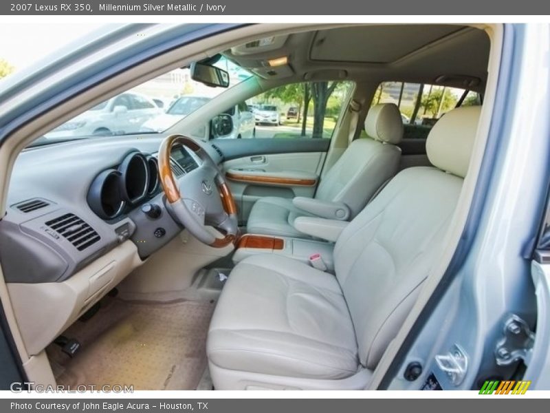 Millennium Silver Metallic / Ivory 2007 Lexus RX 350