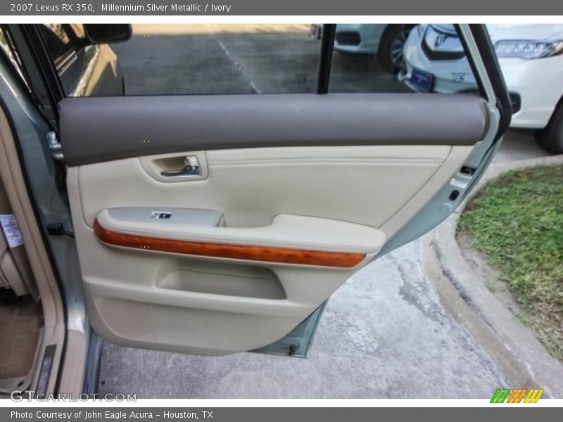 Millennium Silver Metallic / Ivory 2007 Lexus RX 350