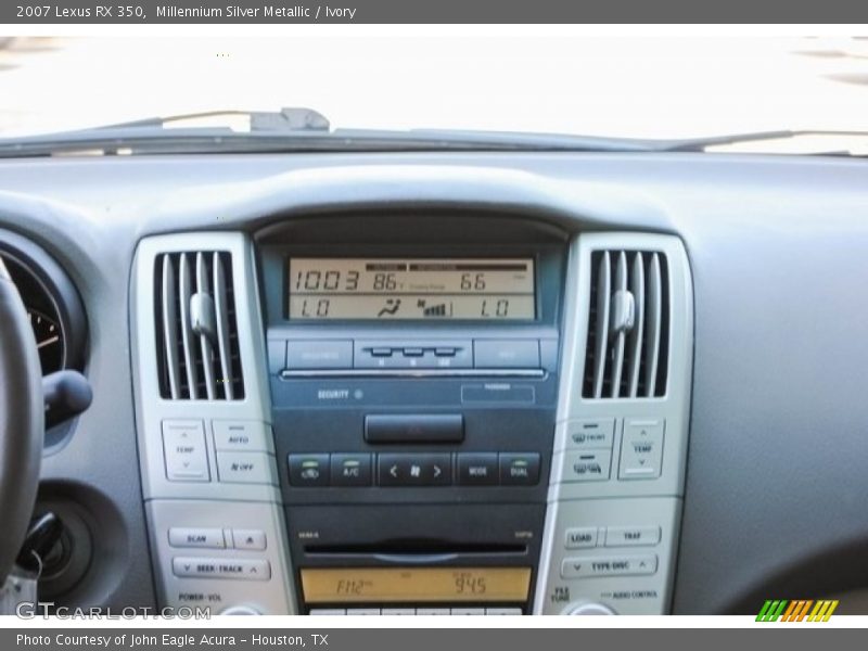 Millennium Silver Metallic / Ivory 2007 Lexus RX 350