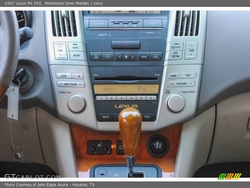 Millennium Silver Metallic / Ivory 2007 Lexus RX 350
