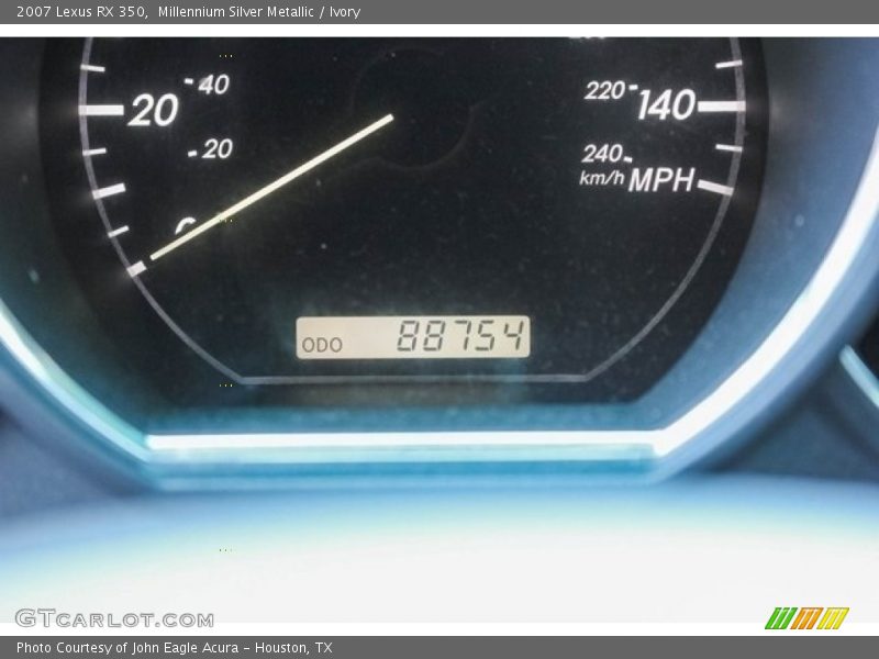 Millennium Silver Metallic / Ivory 2007 Lexus RX 350
