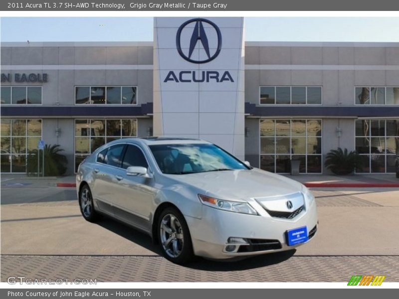 Grigio Gray Metallic / Taupe Gray 2011 Acura TL 3.7 SH-AWD Technology