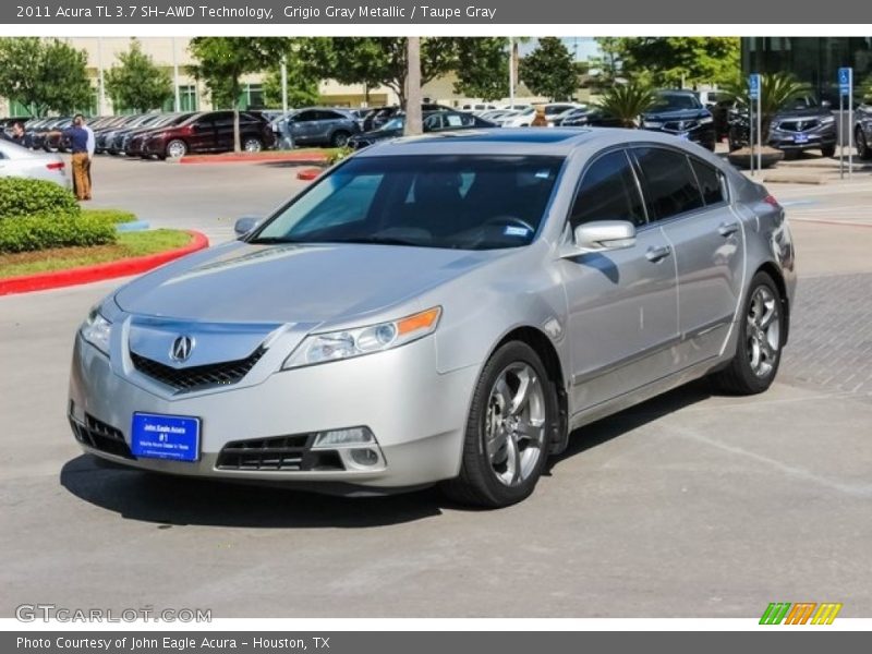 Grigio Gray Metallic / Taupe Gray 2011 Acura TL 3.7 SH-AWD Technology