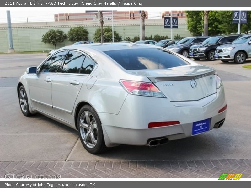 Grigio Gray Metallic / Taupe Gray 2011 Acura TL 3.7 SH-AWD Technology