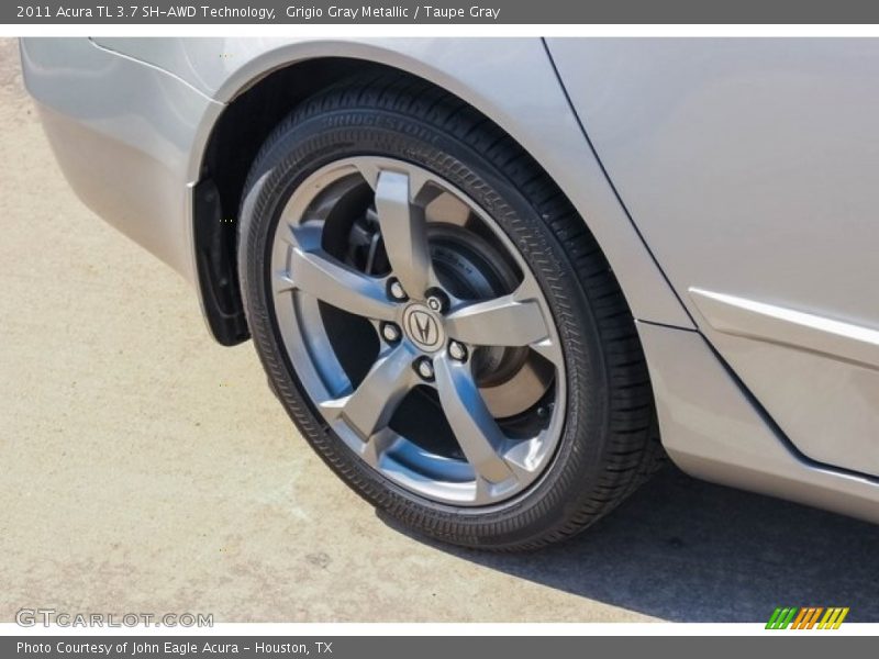 Grigio Gray Metallic / Taupe Gray 2011 Acura TL 3.7 SH-AWD Technology